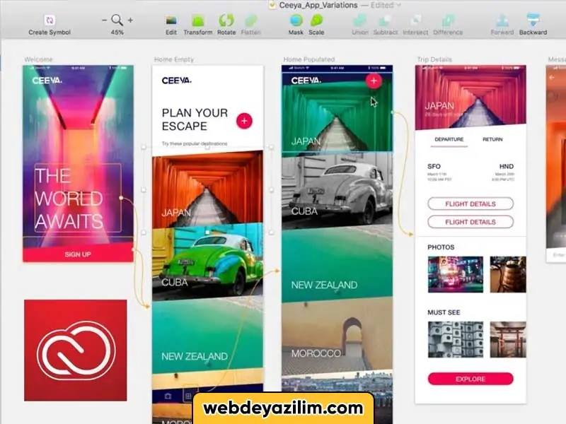 Adobe XD ile Neler Yapılabilir