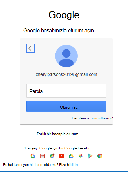 Gmail Okundu Bilgisi