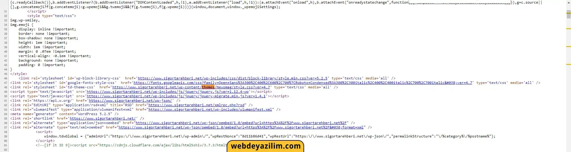 WordPress Tema Öğrenme