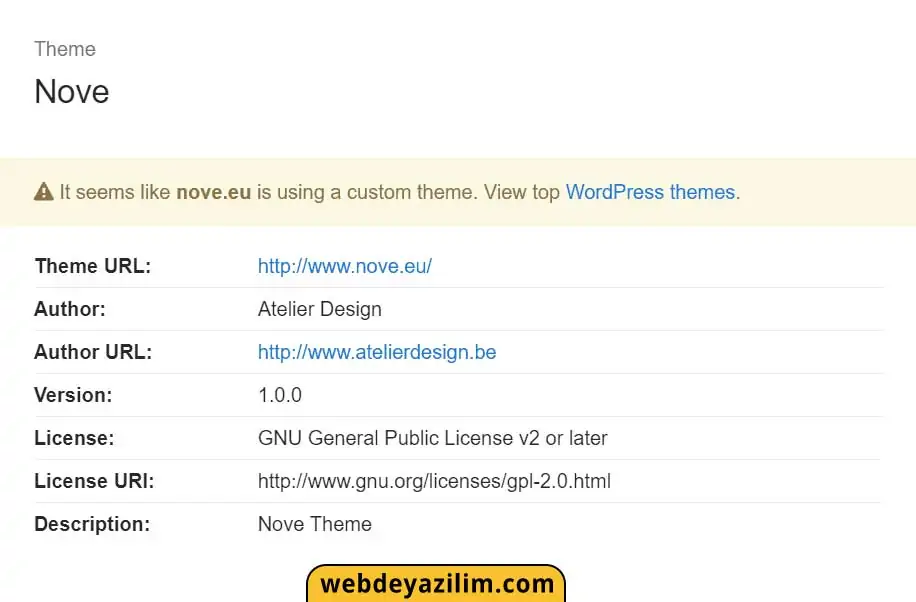 WP tema öğrenme - WP Tema bulma Araçları