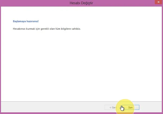 Yandex mail okundu bilgisi