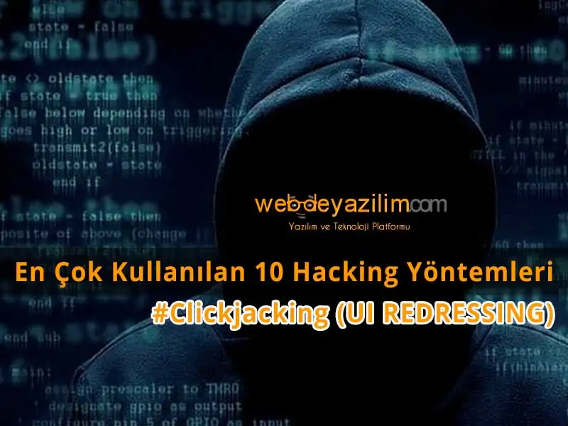 En Çok Kullanılan Hacking Yöntemleri
