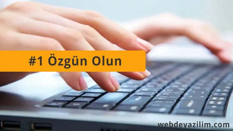 Makale yazarken dikkat edilmesi gereken kurallar