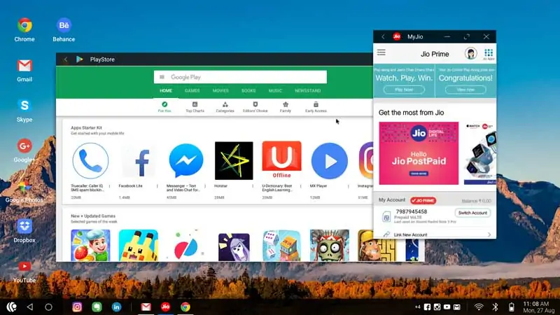 android emülatör