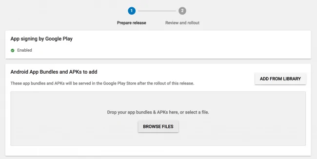 Android App Bundle İmzalama