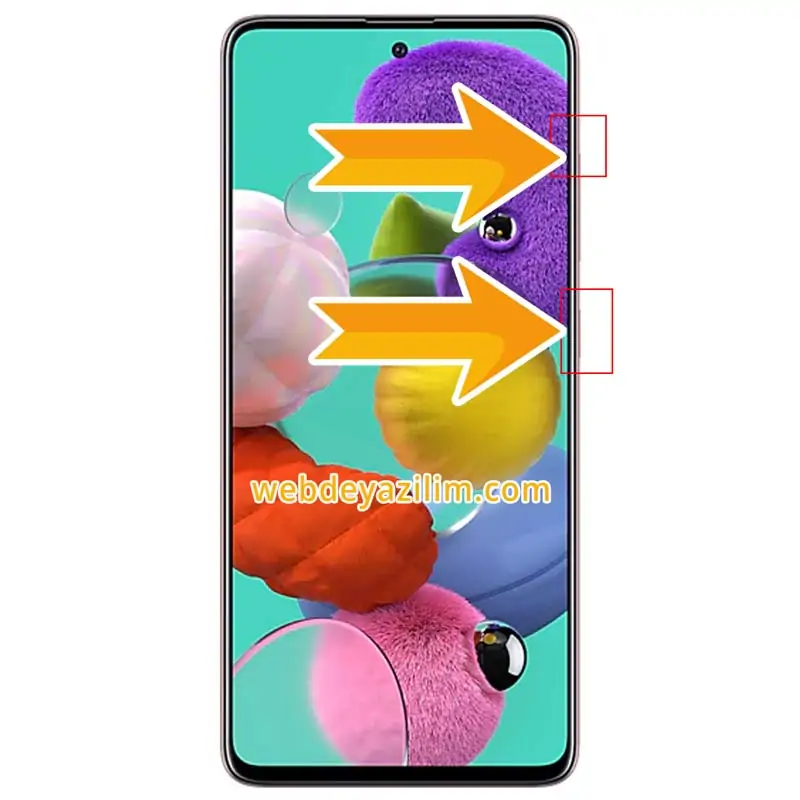 Samsung Galaxy A51 Format Atma