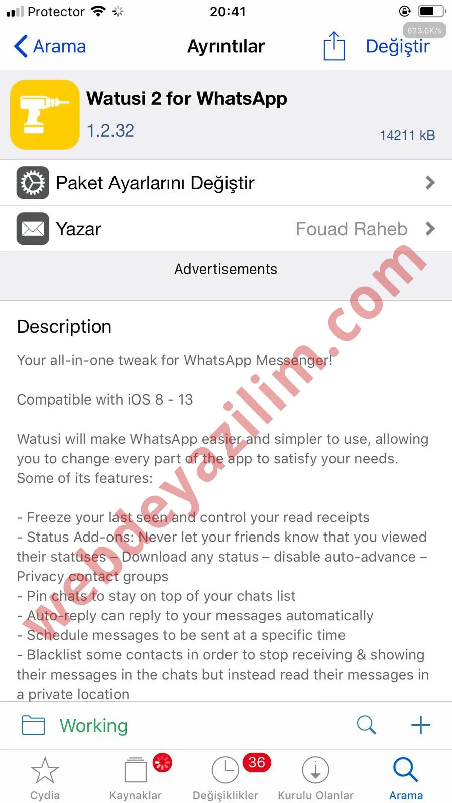 Cydia Tweak Nasıl Yüklenir
