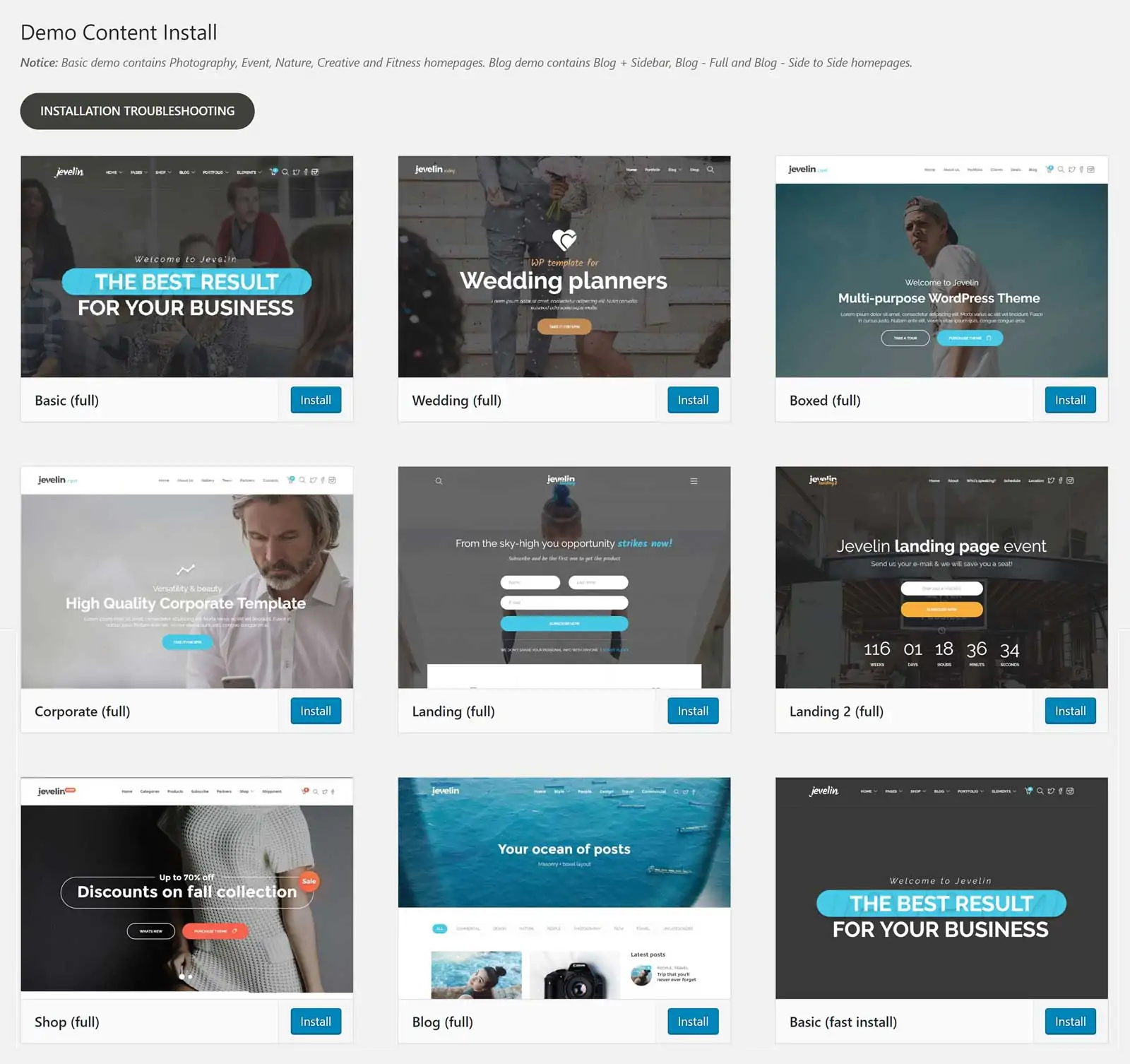 WordPress Jevelin Teması