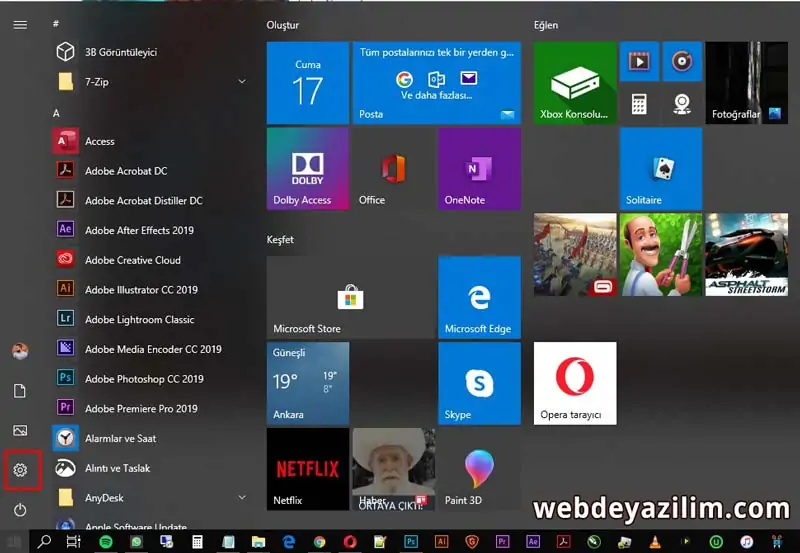 Windows 10 Ekran Videosu Kaydetme