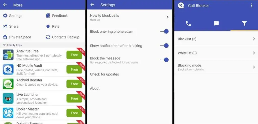 call blocker free