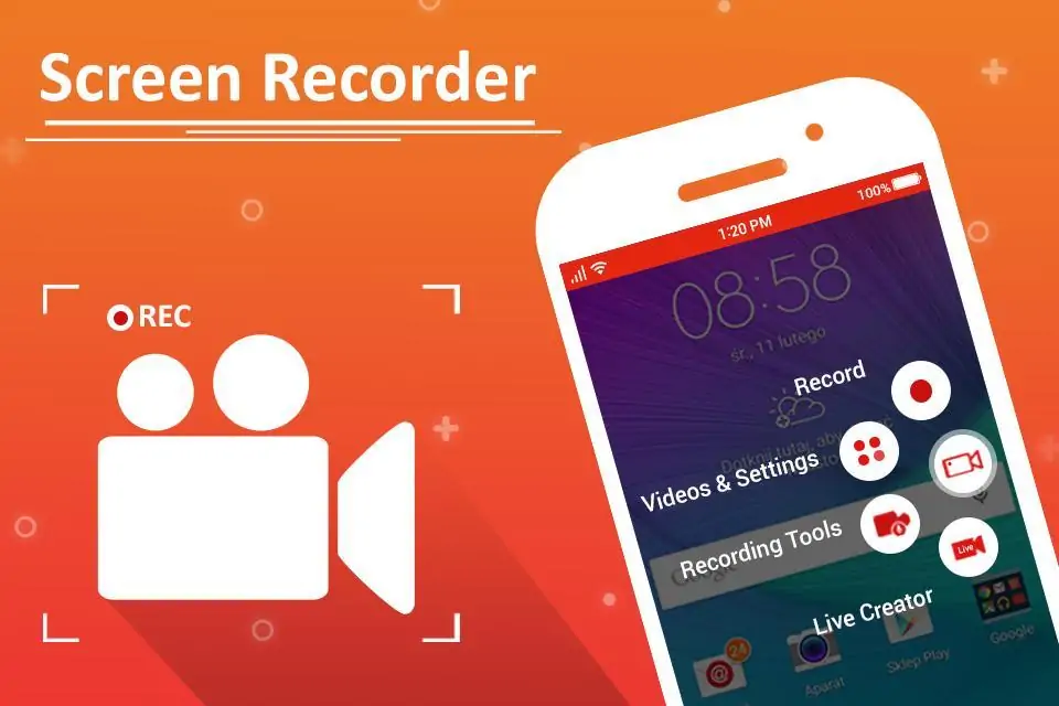 Android Ekran Kaydedici