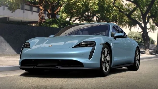 porche taycan turbo 4s elektrikli araba içerik