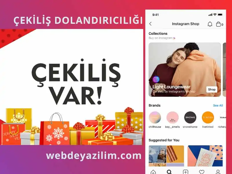 Instagram Çekiliş Dolandırıcılığı