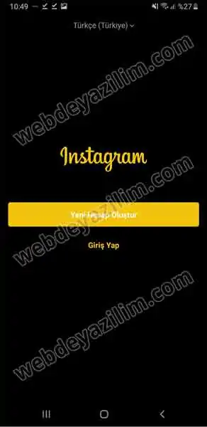 instagram tema değiştirme