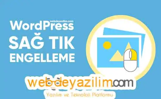WordPress Sağ Tık Engelleme