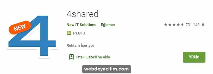 Androide Müzik İndirme Uygulaması