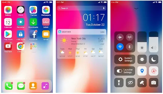 android için En iyi iphone launcher