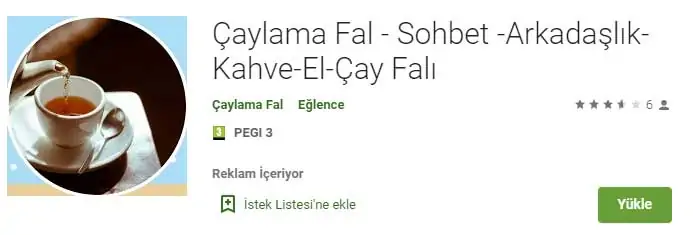 kahve falı uygulaması
