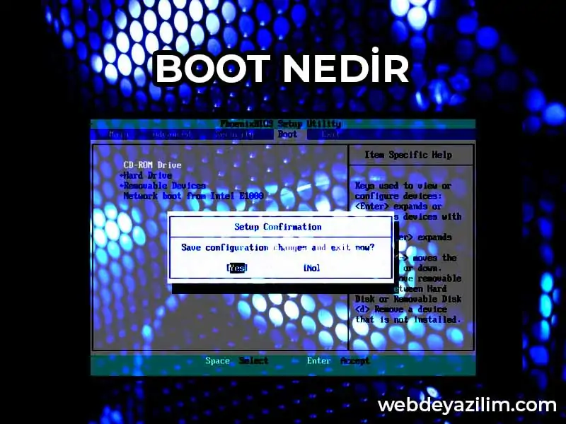 boot ne demek