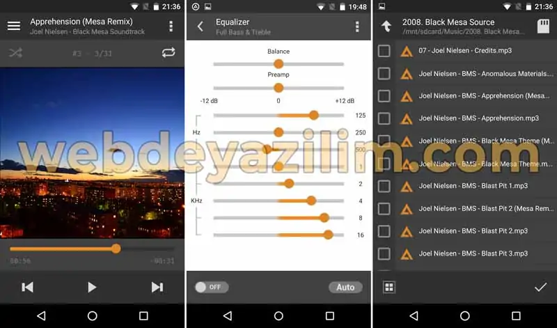 En iyi Android Müzik Çalar Uygulaması