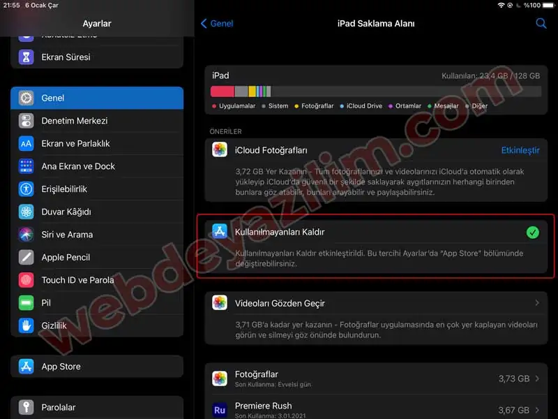 iPhone Kullanılmayan Uygulamaları Kapatma
