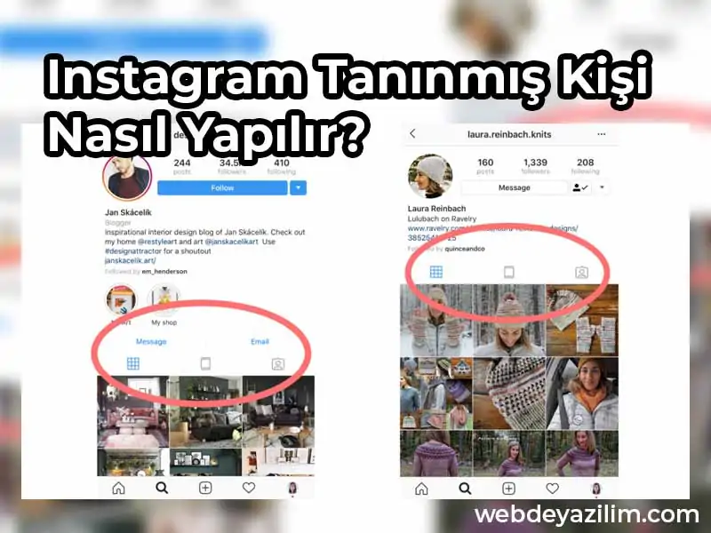 Instagram Tanınmış Kişi Nasıl Yapılır