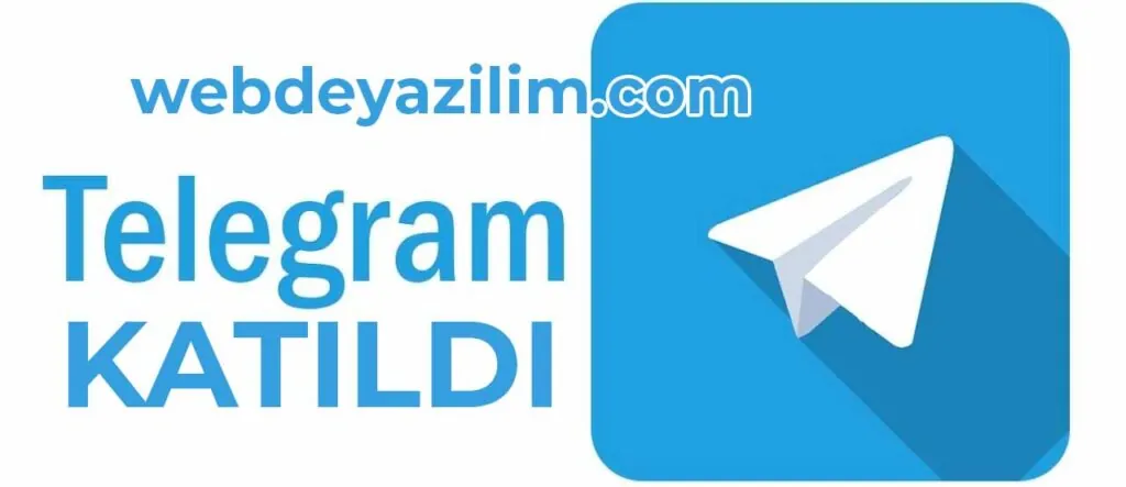 Telegrama Katıldı Bildirimi