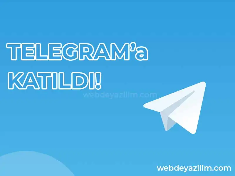 telegrama katıldı bildirimi kimlere gider