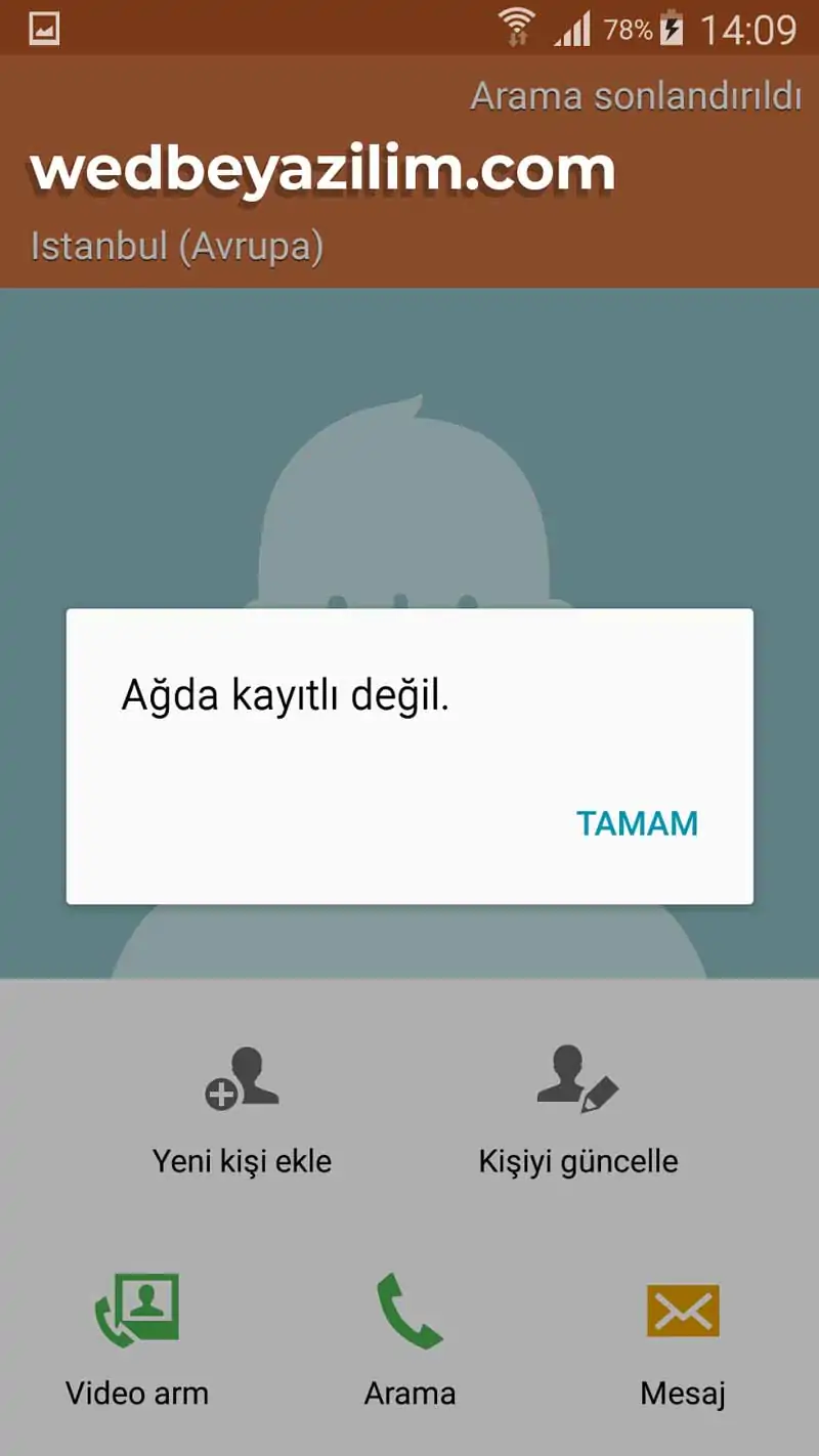 Ağda Kayıtlı Değil Ne Demek
