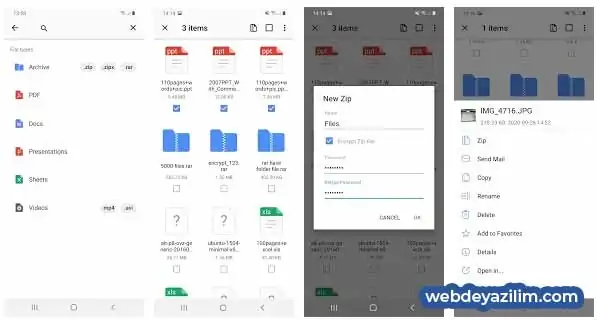 Dosya Açma Programı - Winzip