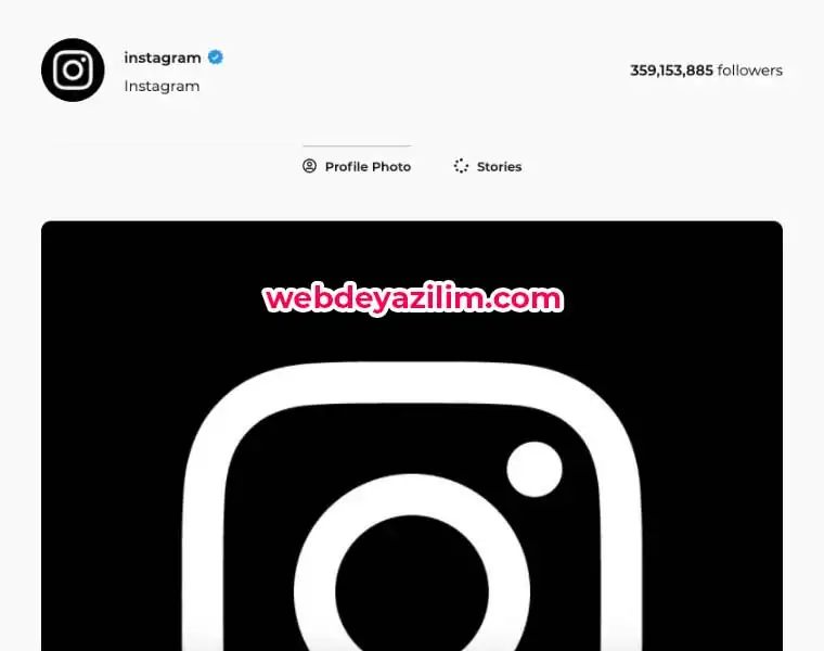 instagram profil fotoğrafı indirme