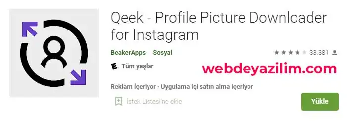 instagram profil resmi indirme 