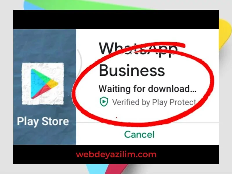 Google Play indirme bekleniyor sorunu çözümü