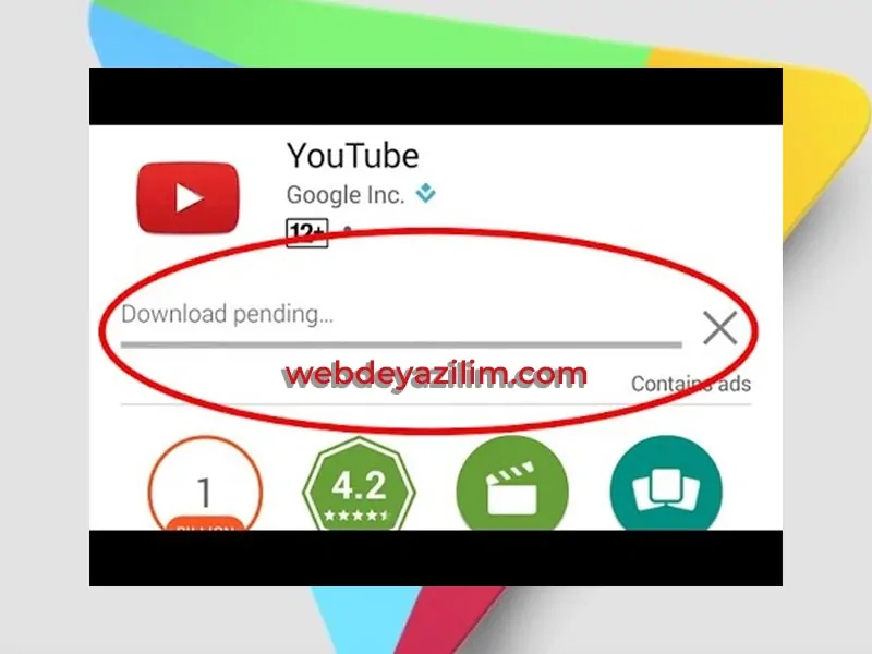 Google Play indirme bekleniyor sorunu