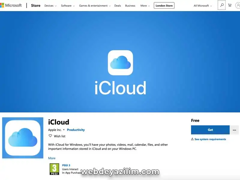 Windows için iCloud