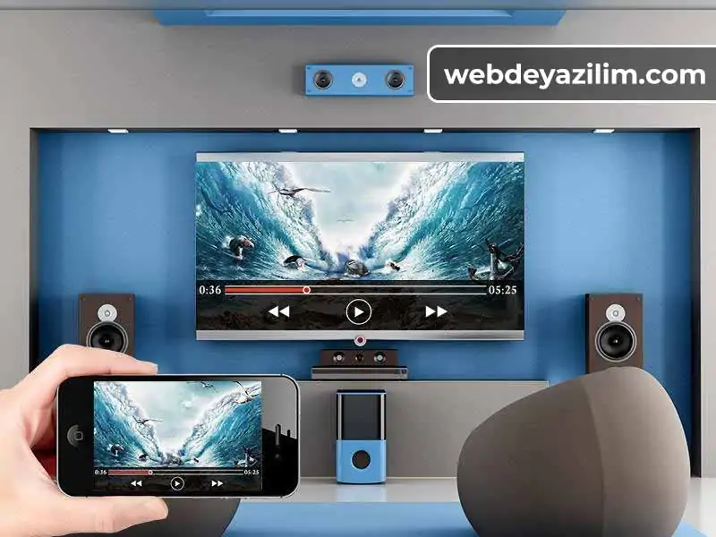 Telefondan Televizyona Görüntü Aktarma