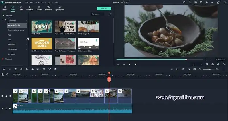 filmora ile videolarınızı birleştirin