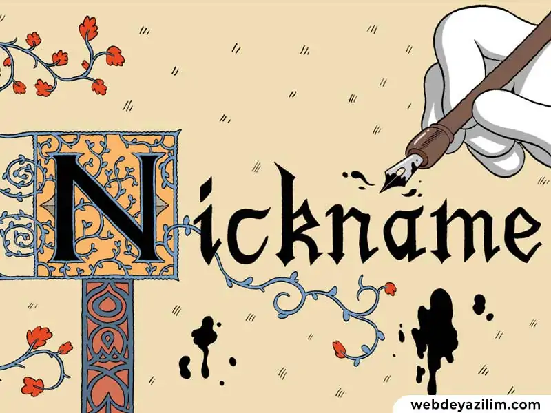 Şekilli Nick Yazma İşlemi Nasıl Yapılır?