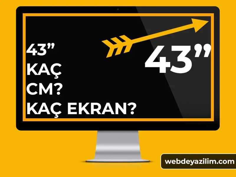 43 İnç Kaç CM