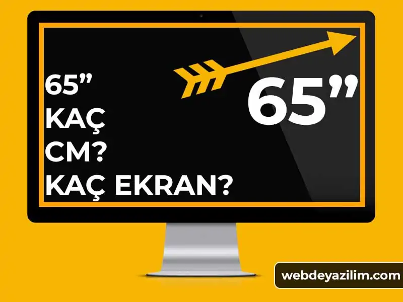 65 İnç Kaç CM