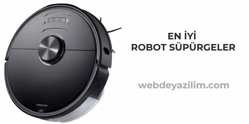 Roborock S6 Robot Vacuum Cleaner Islak ve Kuru Robot Süpürge