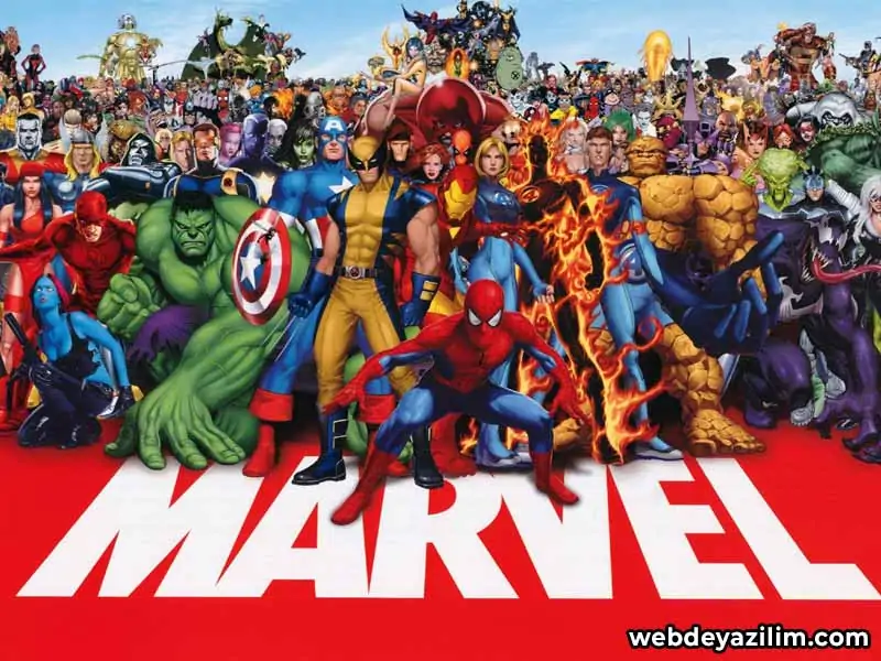marvel karakterleri