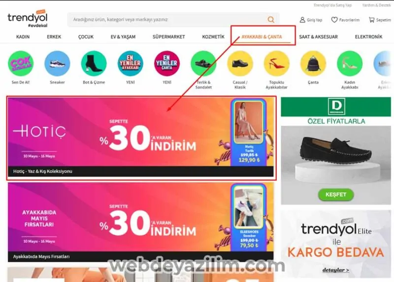 trendyol'da başarılı mağaza bulmak