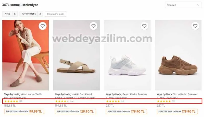 trendyol rakip analizi
