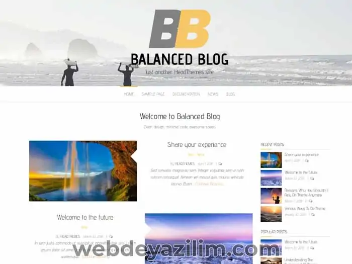 Balanced Blog