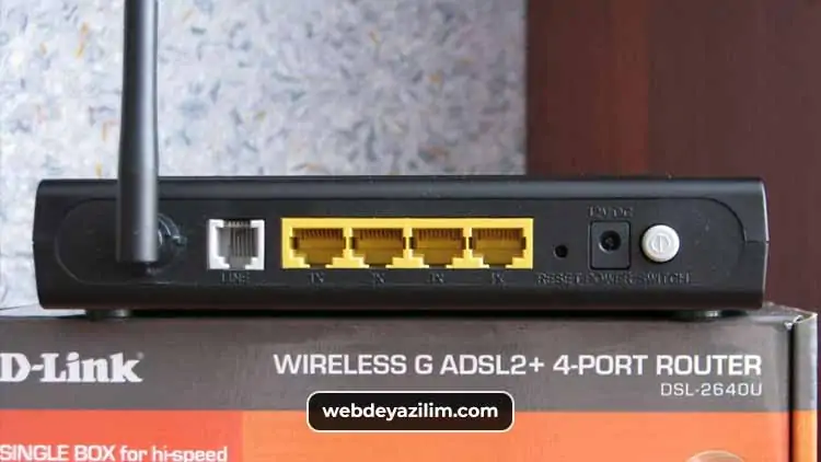 farklı bir modem ile dsl ışığını kontrol edin