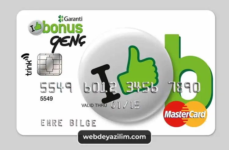 Garanti Bankası – Bonus Genç Öğrenci Kredi Kartı