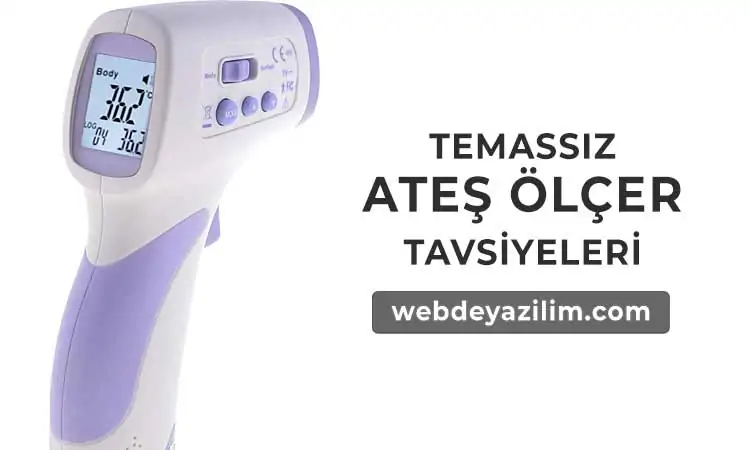 Weewell Digital Projeksiyonlu Ateş Ölçer