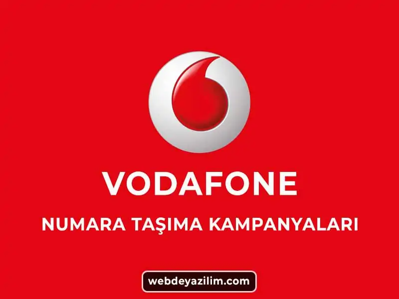 Vodafone Numara Taşıma Kampanyaları