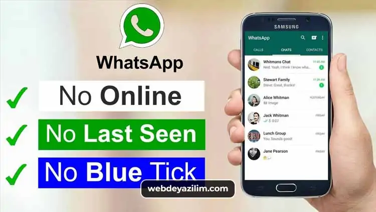Whatsapp Çevrimiçi Kapatma
